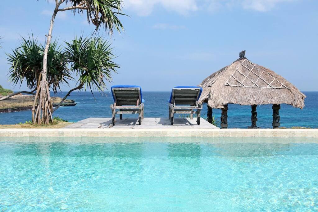 Villa Lumba Lumba - Oceanfront & Spectacular View! Nusa Lembongan  Luaran gambar